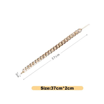 Gold Chain Dog Necklace | Pet Chain Collar