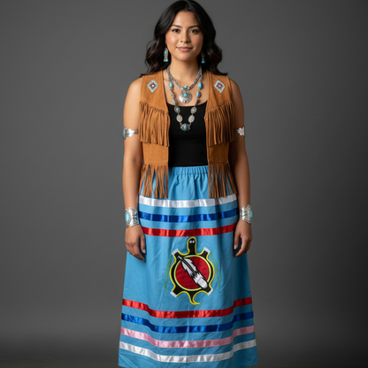 Turtle's Honor Ribbon Skirt