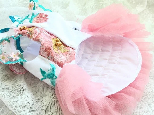 Traditional Dog Kimono Dress | Elegant Formal Dog Outfit