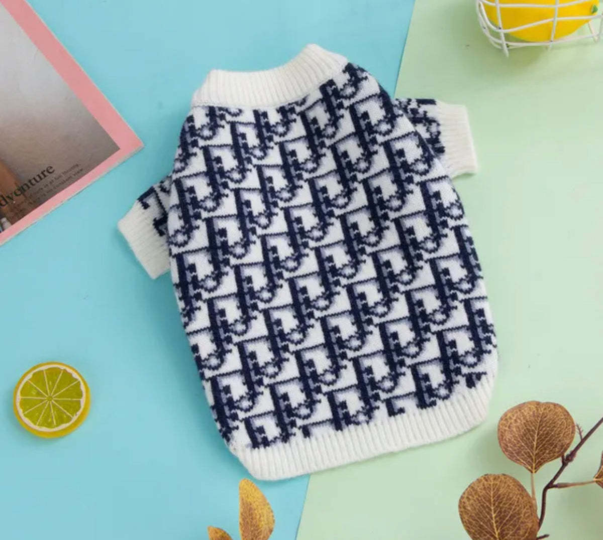 Deorel Classic Knit Dog Sweater | Pullover Top