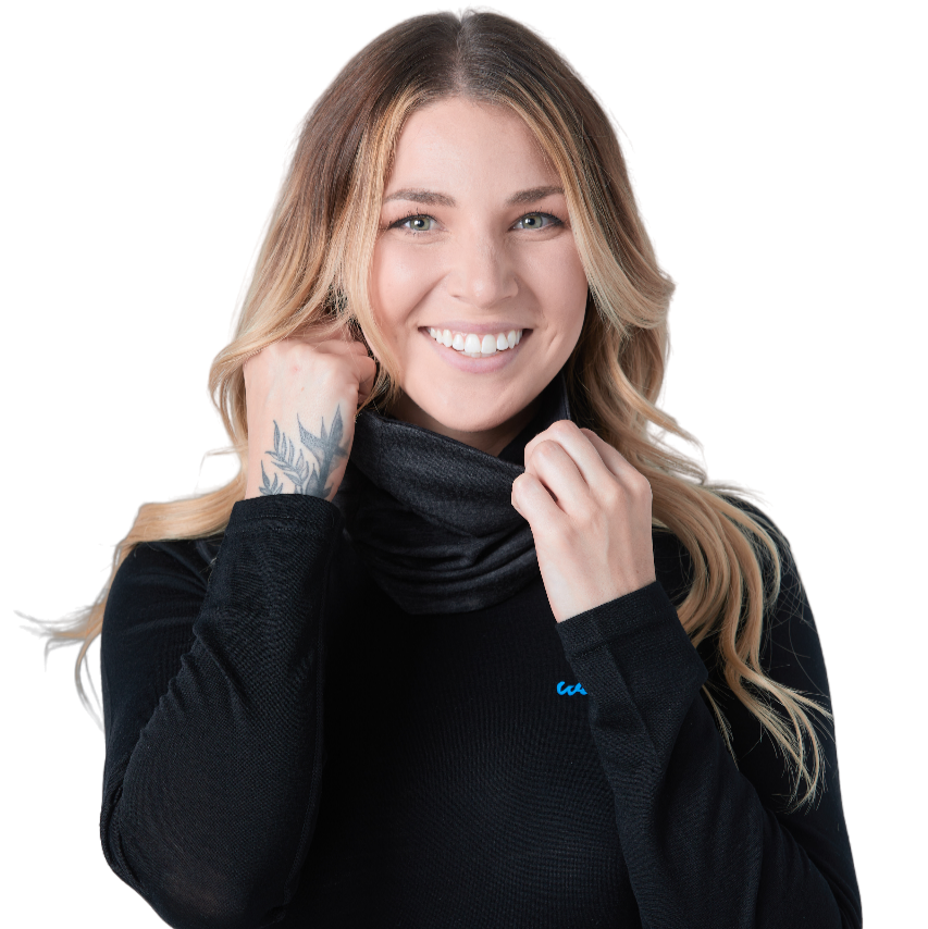 Unisex Neck Gaiter - Reversible Two-Tone