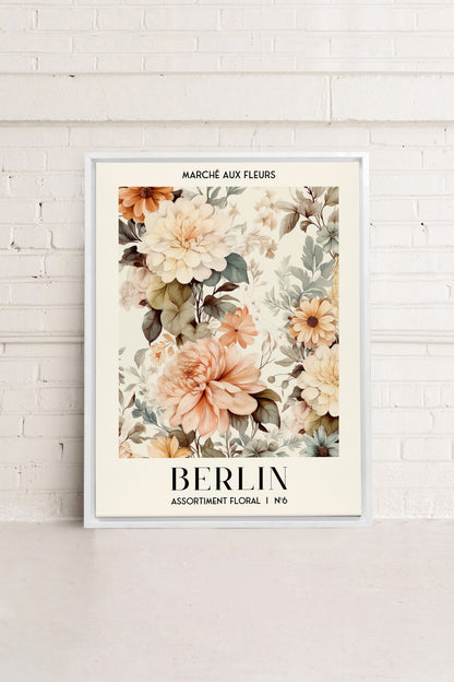 BERLIN, Oeuvre sur toile étirée