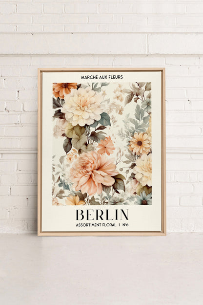 BERLIN, Oeuvre sur toile étirée