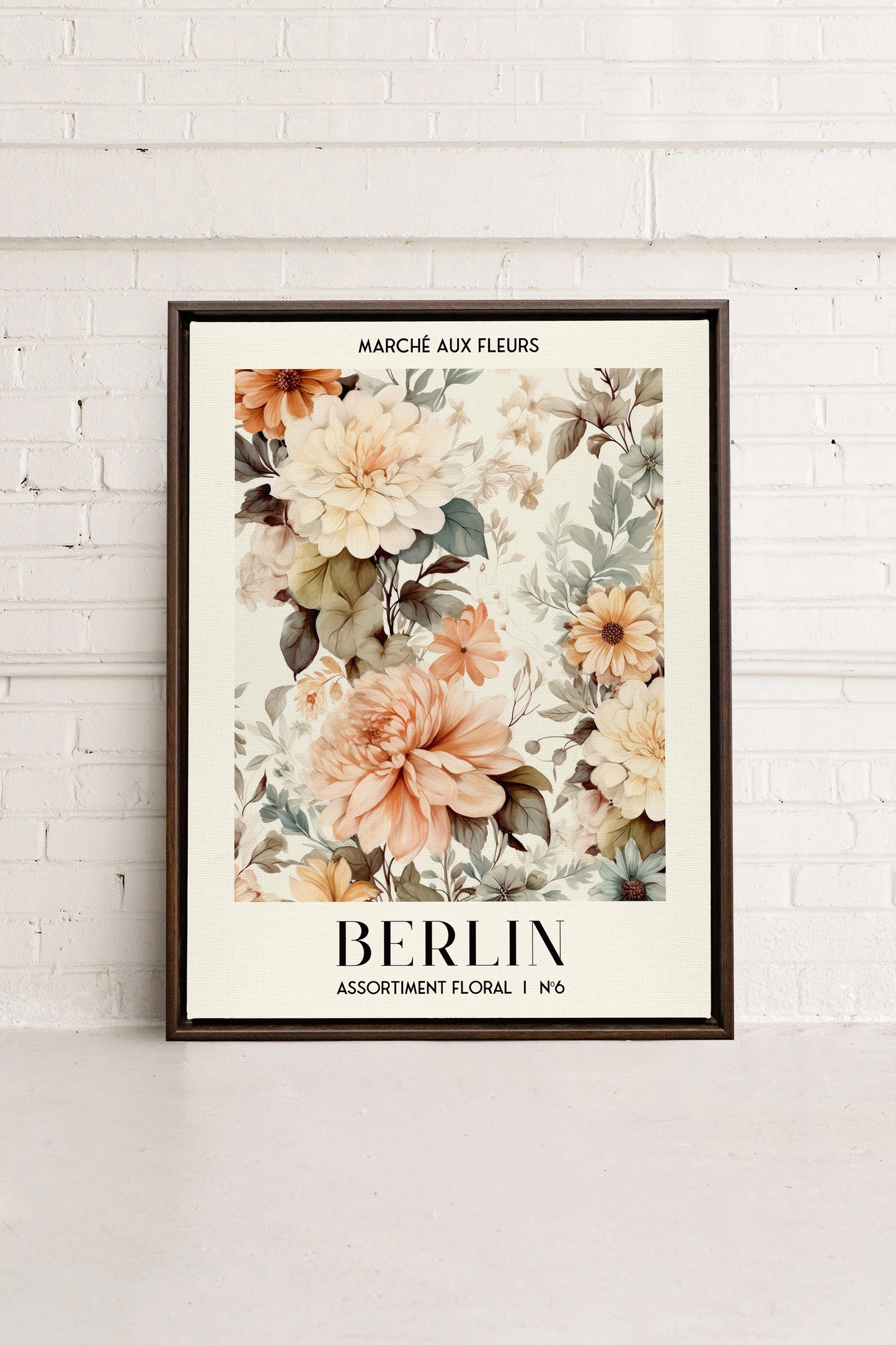 BERLIN, Oeuvre sur toile étirée