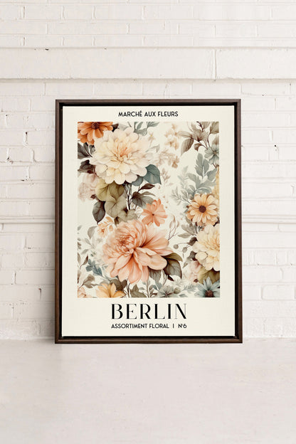 BERLIN, Oeuvre sur toile étirée