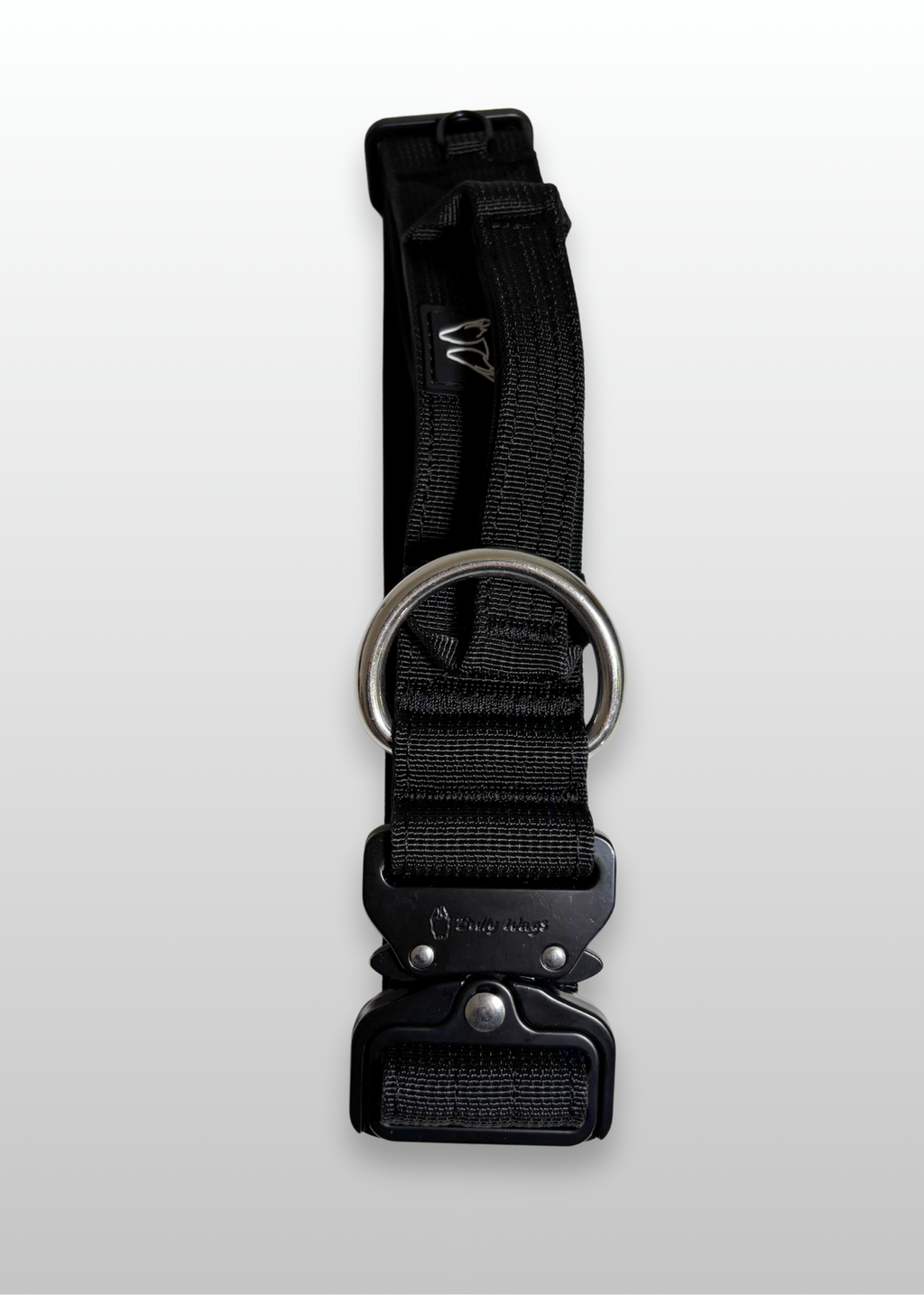 1.5" Tactical Collar with Handle - Black