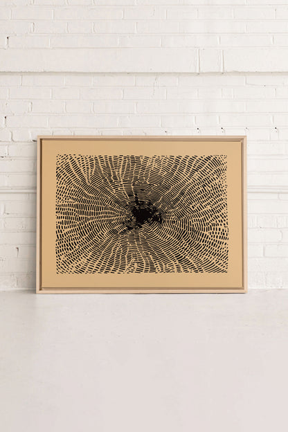 ANCIENT ROOTS, Oeuvre sur toile étirée
