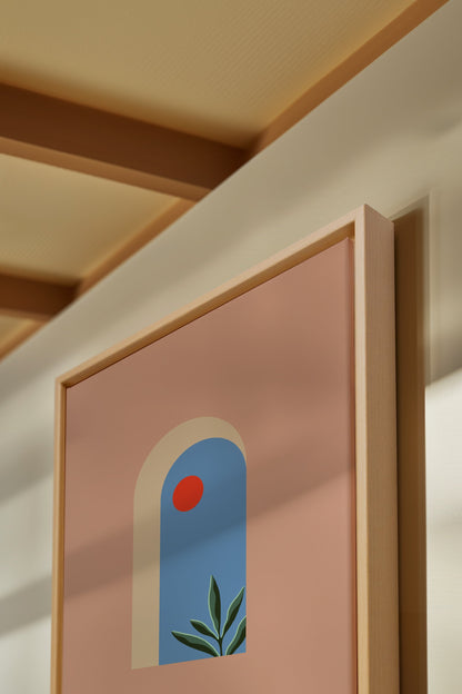 ARCHE, Oeuvre sur toile étirée