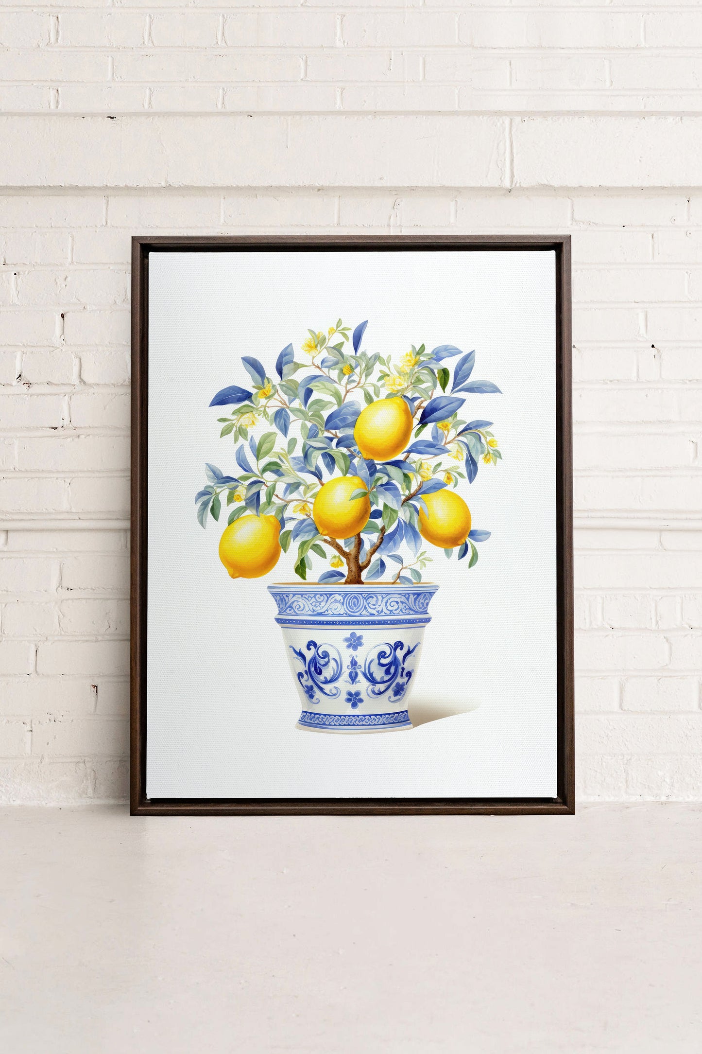 LEMON BREEZE, Oeuvre sur toile étirée