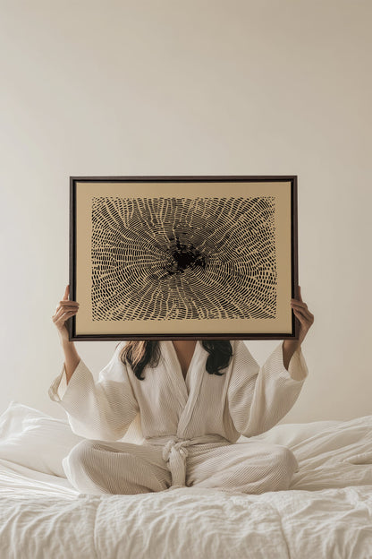 ANCIENT ROOTS, Oeuvre sur toile étirée