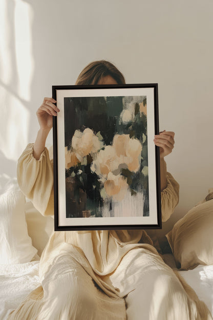 RÊVES PASTELS, Oeuvre sur toile étirée