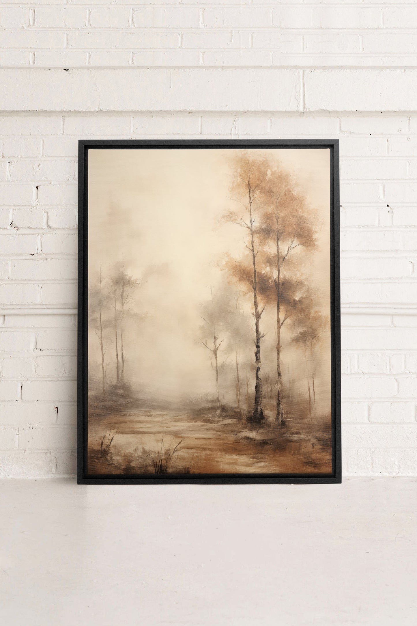 ENIGMATIC FOREST, Oeuvre sur toile étiré