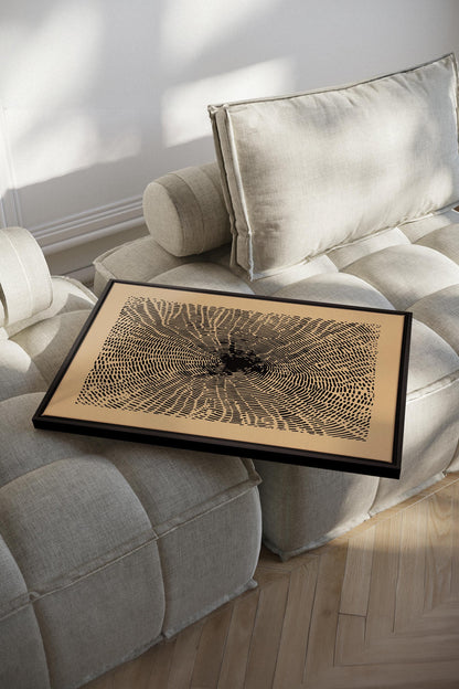 ANCIENT ROOTS, Oeuvre sur toile étirée