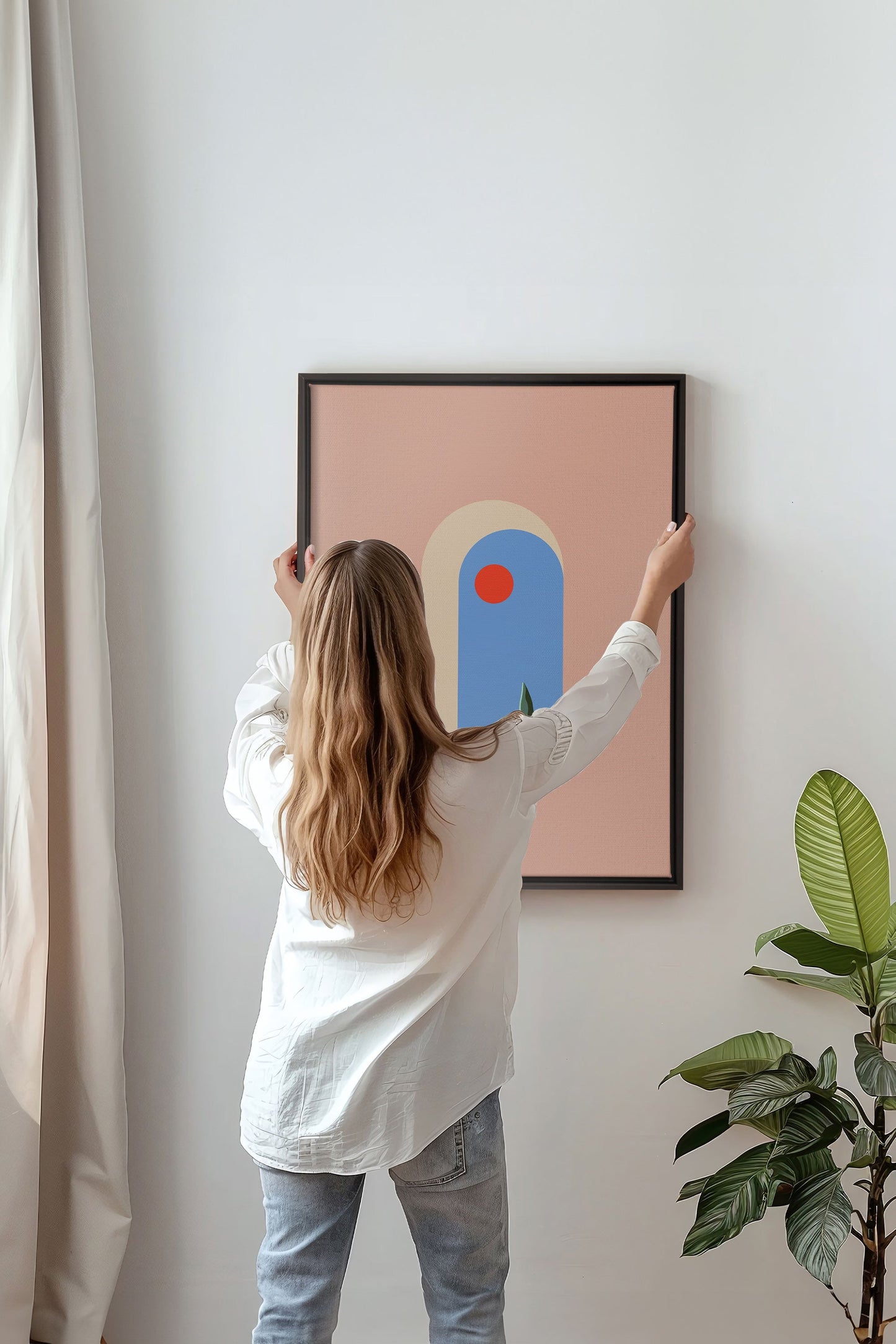 ARCHE, Oeuvre sur toile étirée