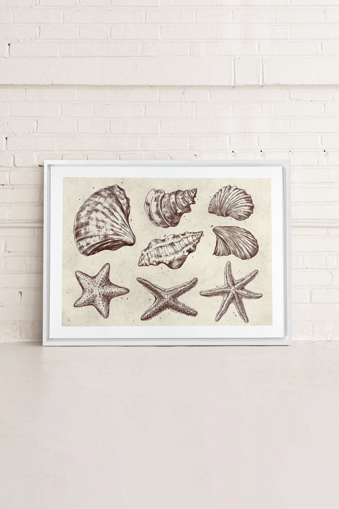 COASTAL COLLECTION, Oeuvre sur toile étirée