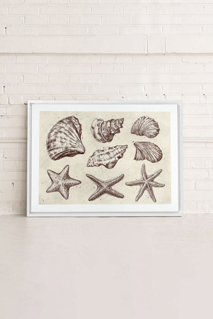COASTAL COLLECTION, Oeuvre sur toile étirée