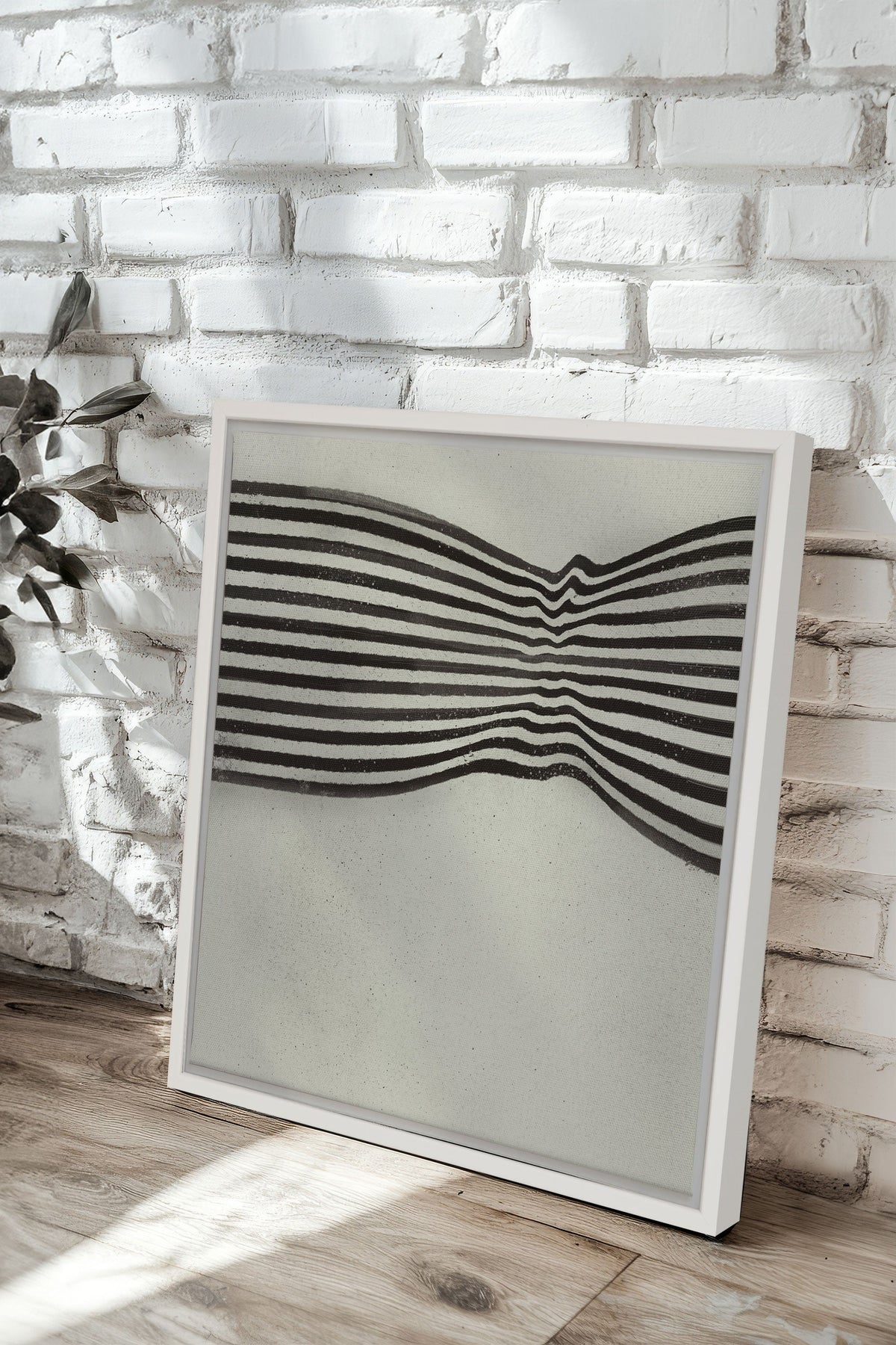 INFINITE STRIPES, Oeuvre sur toile étirée