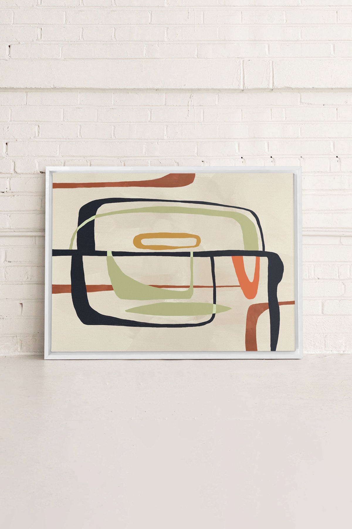 ÉMOTION, Oeuvre sur toile étirée