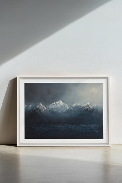 BEYOND THE RIDGE, Oeuvre sur toile étirée