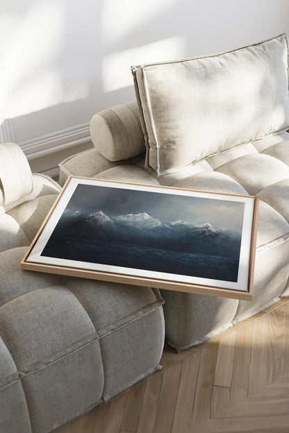 BEYOND THE RIDGE, Oeuvre sur toile étirée