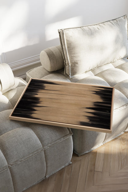 POUSSIÈRE D'OMBRES, Oeuvre sur toile étirée