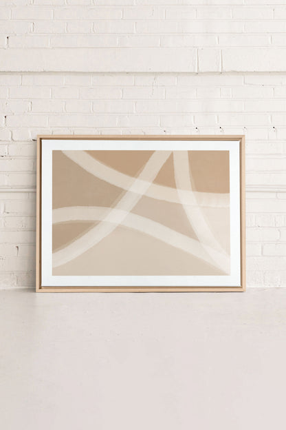 DOUCEUR DE LIN, Oeuvre sur toile étirée