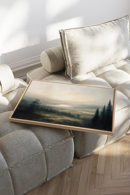 GLOW OF SILENCE, Oeuvre sur toile étirée