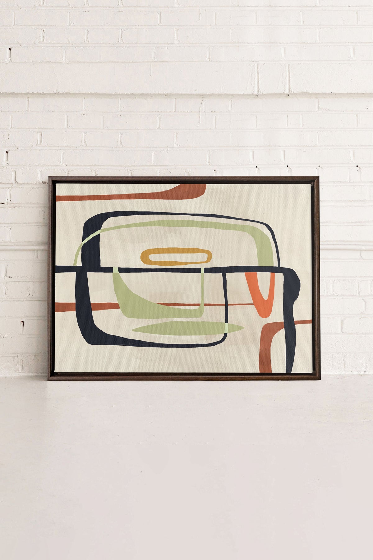 ÉMOTION, Oeuvre sur toile étirée