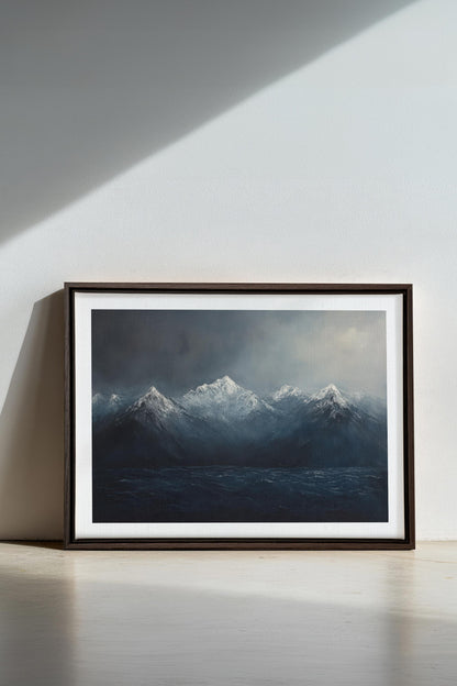 BEYOND THE RIDGE, Oeuvre sur toile étirée