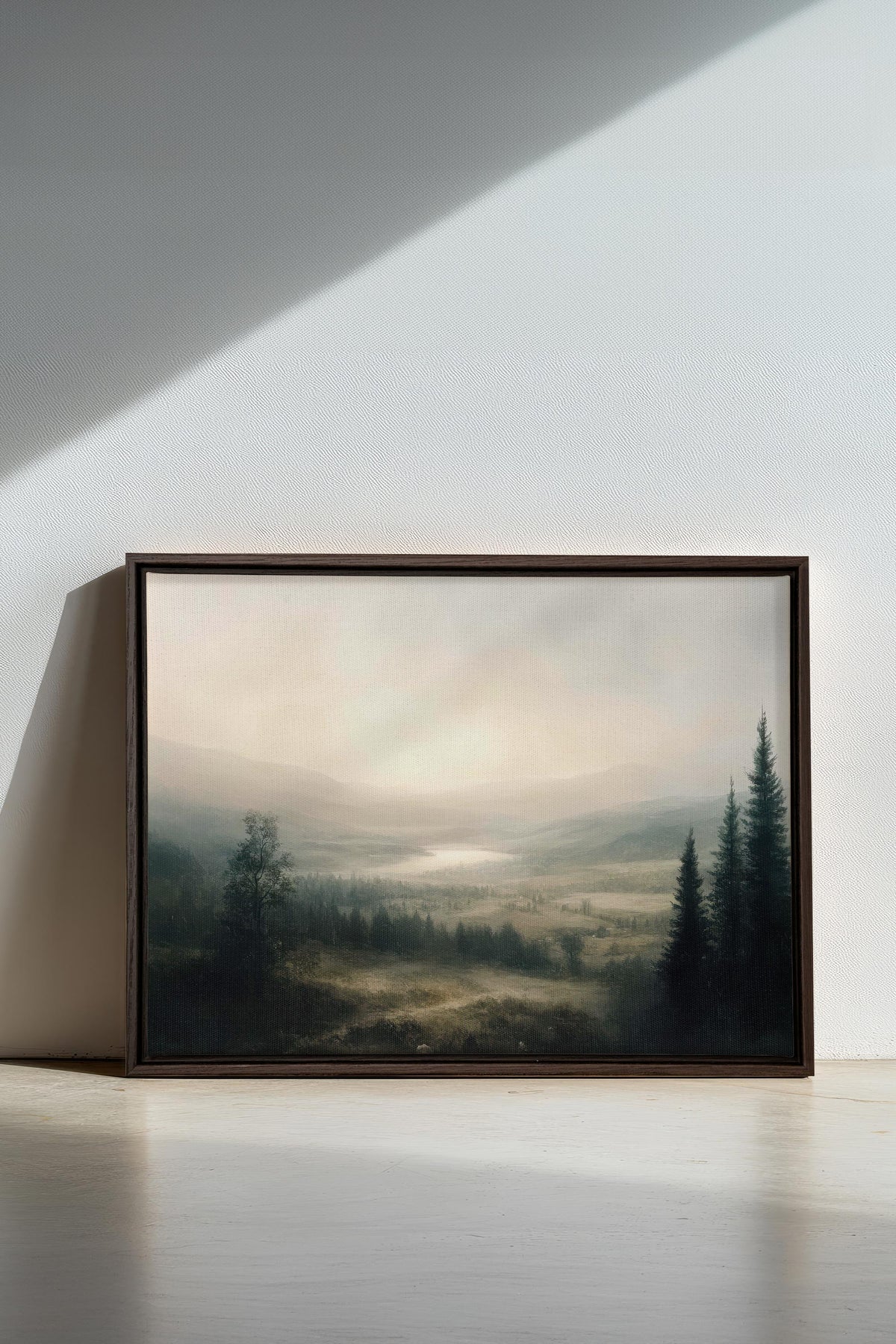 GLOW OF SILENCE, Oeuvre sur toile étirée
