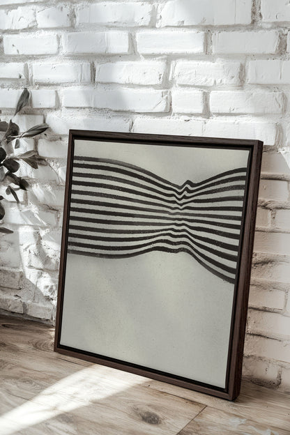 INFINITE STRIPES, Oeuvre sur toile étirée