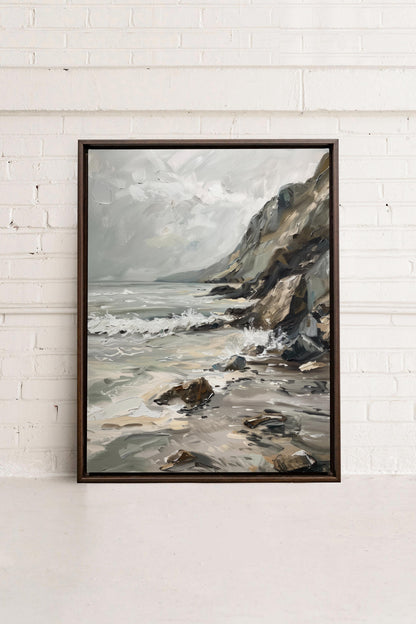 SHADED SHORES, Oeuvre sur toile étirée