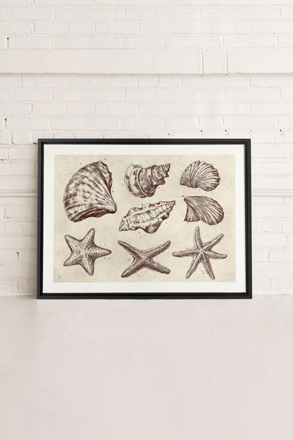 COASTAL COLLECTION, Oeuvre sur toile étirée