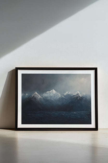 BEYOND THE RIDGE, Oeuvre sur toile étirée
