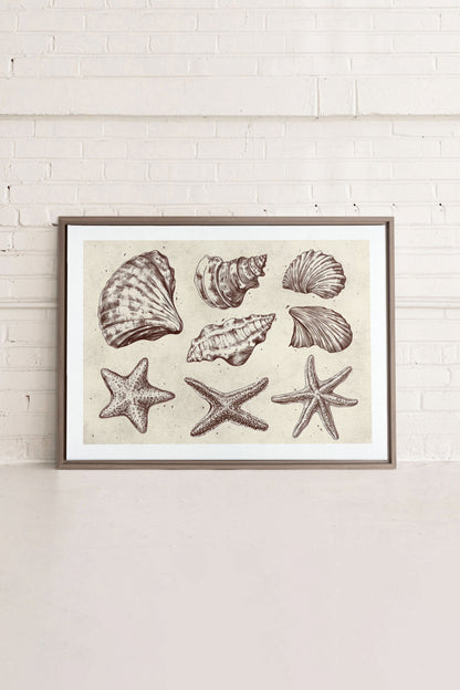 COASTAL COLLECTION, Oeuvre sur toile étirée