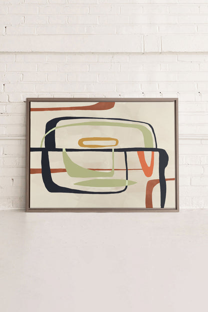 ÉMOTION, Oeuvre sur toile étirée