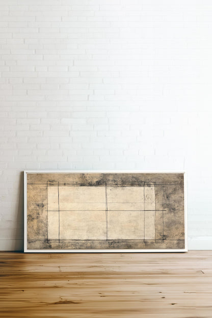 ANCIENT LINES, Oeuvre sur toile étirée