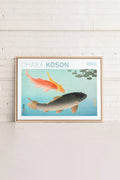 COMMON & GOLDEN CARP, Oeuvre sur toile étirée