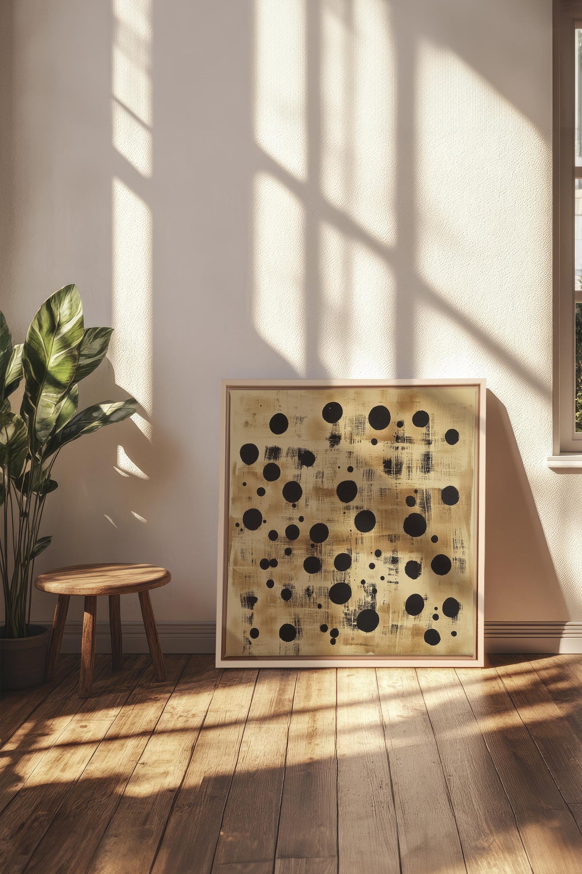 EARTHLY CONSTELLATION, Oeuvre sur toile étirée