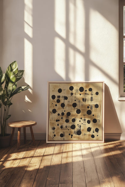EARTHLY CONSTELLATION, Oeuvre sur toile étirée