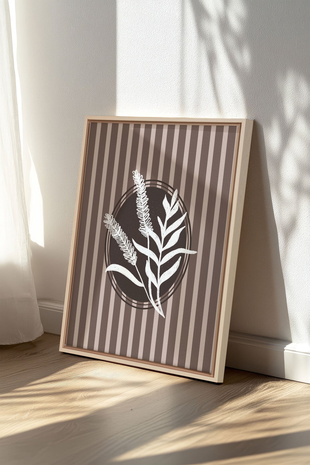 NATURAL STROKES, Oeuvre sur toile étirée