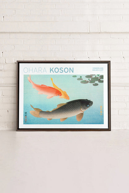 COMMON & GOLDEN CARP, Oeuvre sur toile étirée