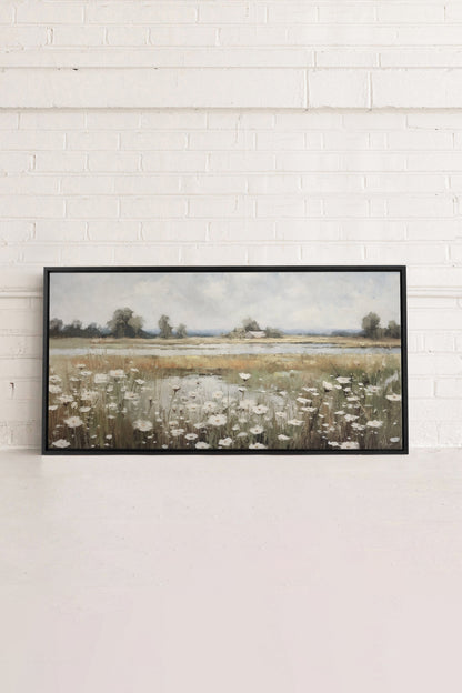 Delicate Blooms, Oeuvre sur toile étirée