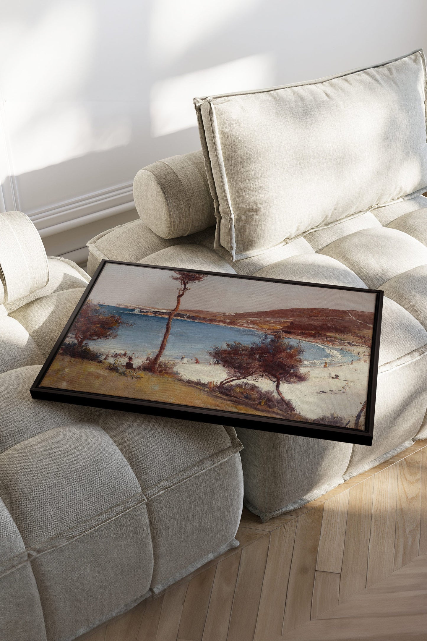 SEAFOAM MEMORIES, Oeuvre sur toile étirée