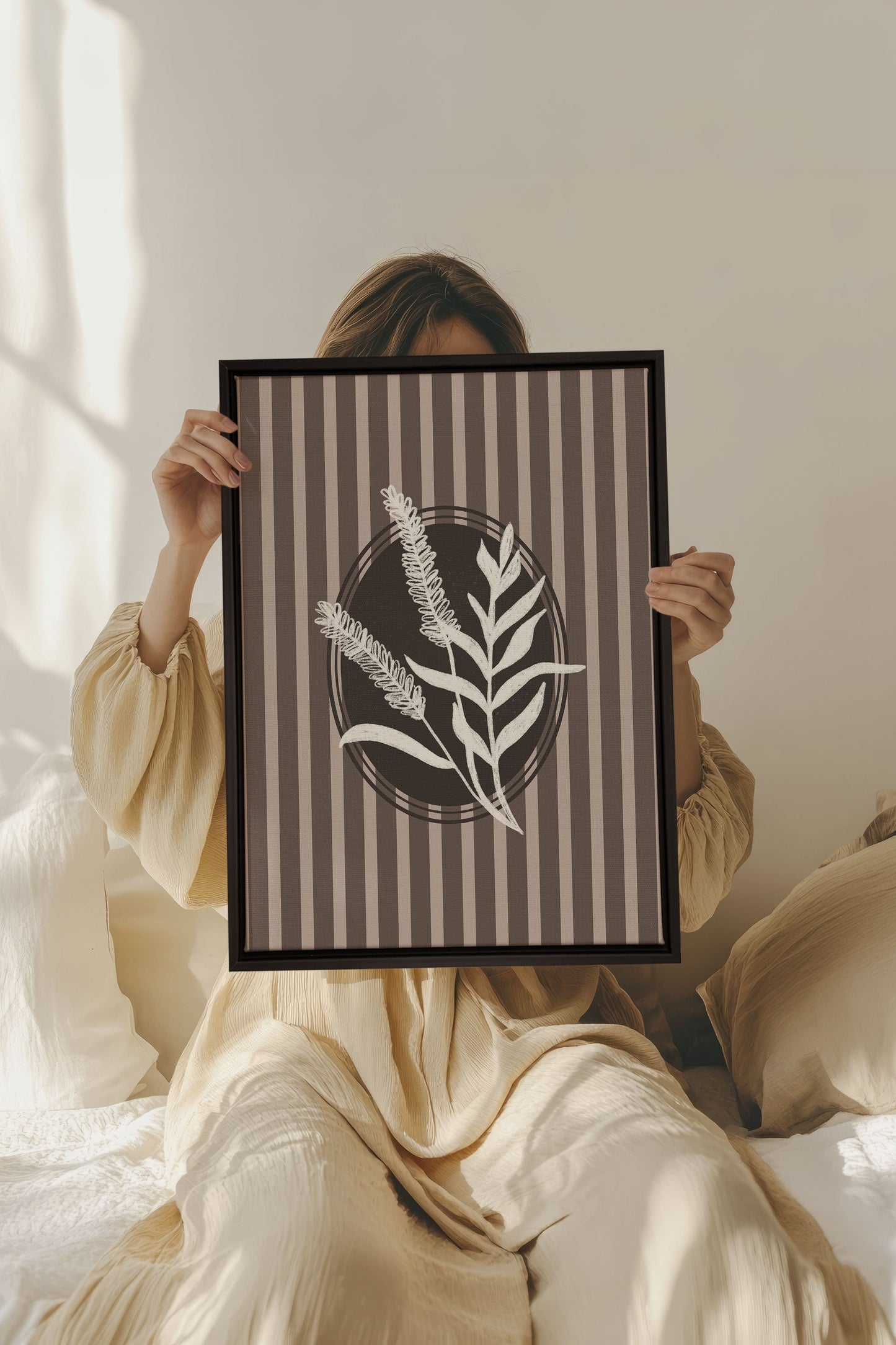 NATURAL STROKES, Oeuvre sur toile étirée