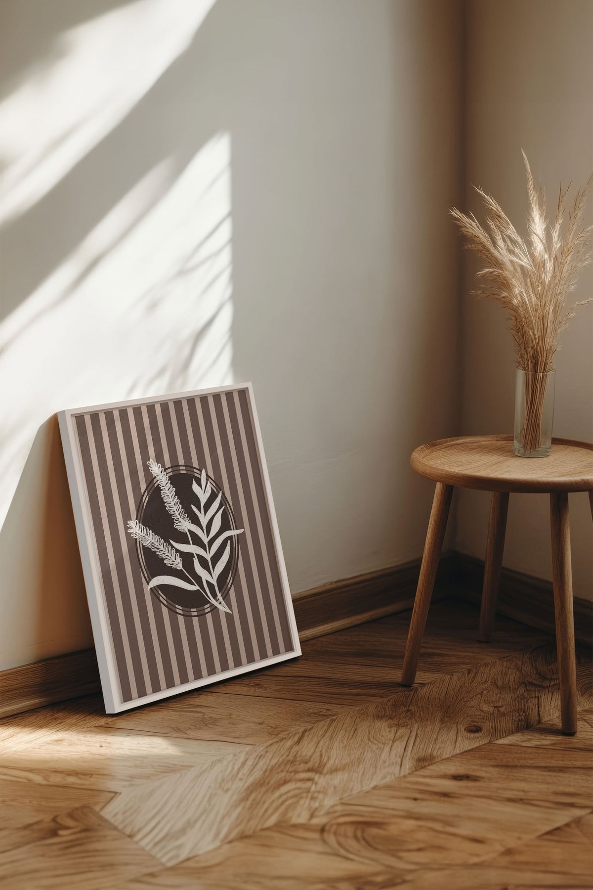 NATURAL STROKES, Oeuvre sur toile étirée