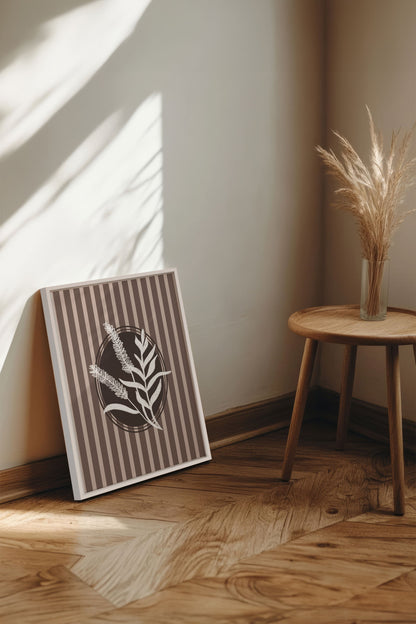 NATURAL STROKES, Oeuvre sur toile étirée