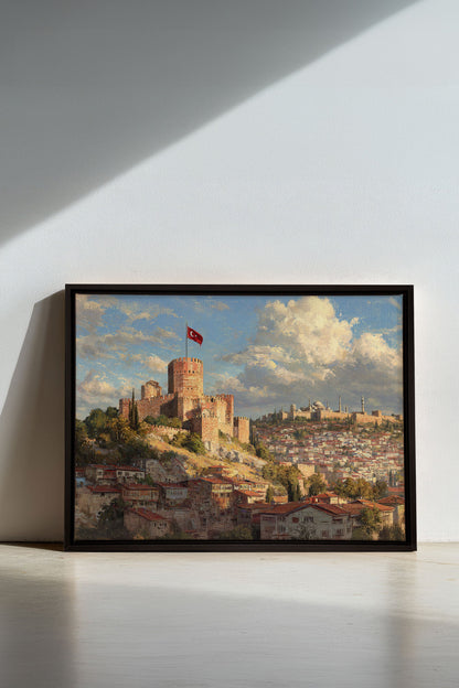 WHISPERS OF ISTANBUL, Oeuvre sur toile étirée