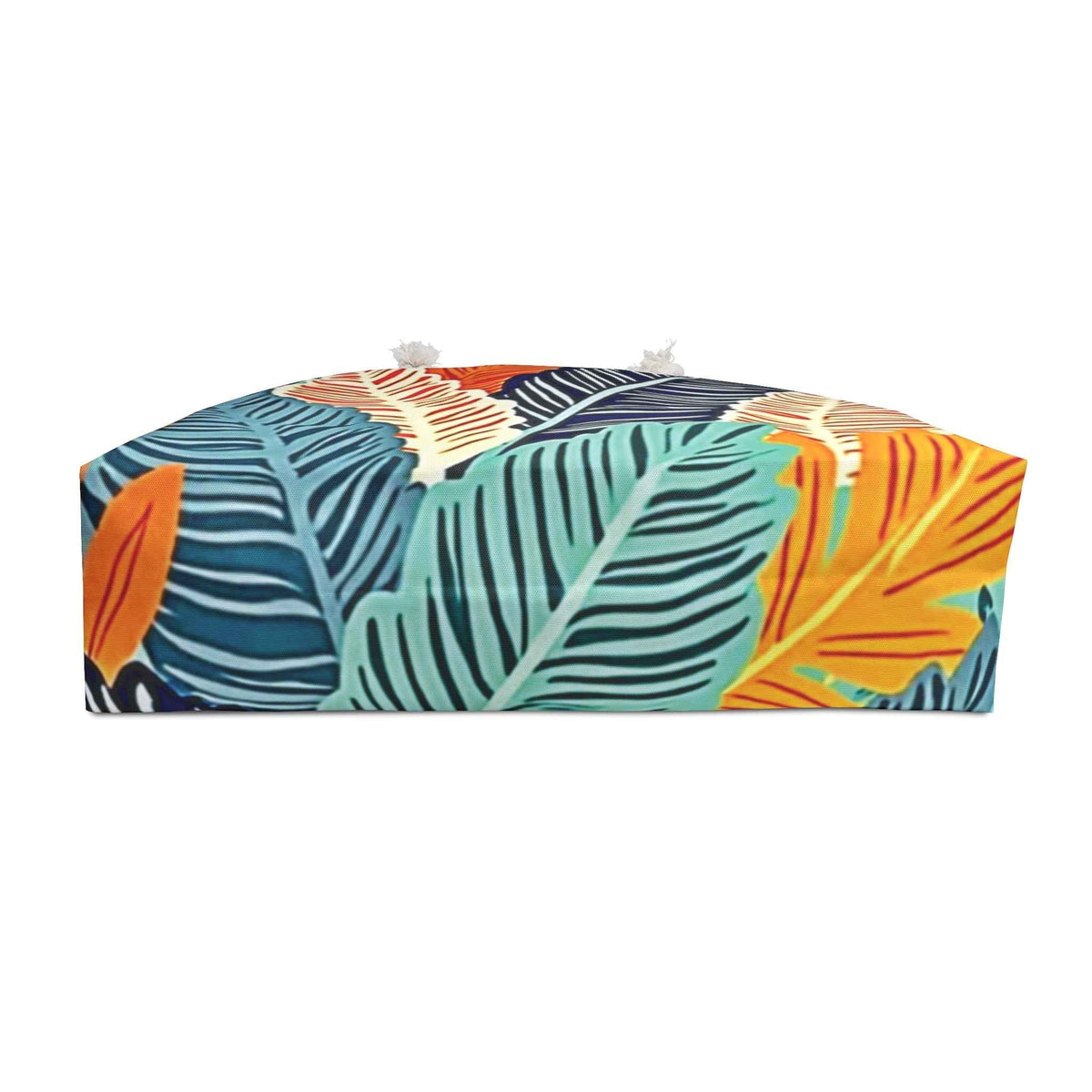 Tropical Feather Print Weekender Bag | Colorful Leaf Pattern | Large Tote Bag | mom on the go bag | everyday mom bag