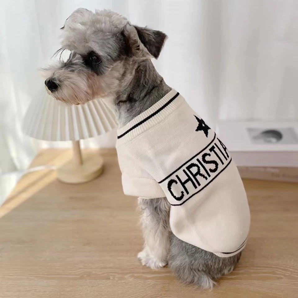 Christin Dogior Signature Dog Sweater | Cozy Everyday Dog Clothing
